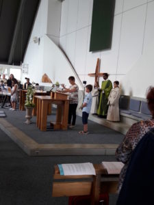 Abschlussgottesdienst Blockunti mit Verabschiedung Isabel Singer Juli 17